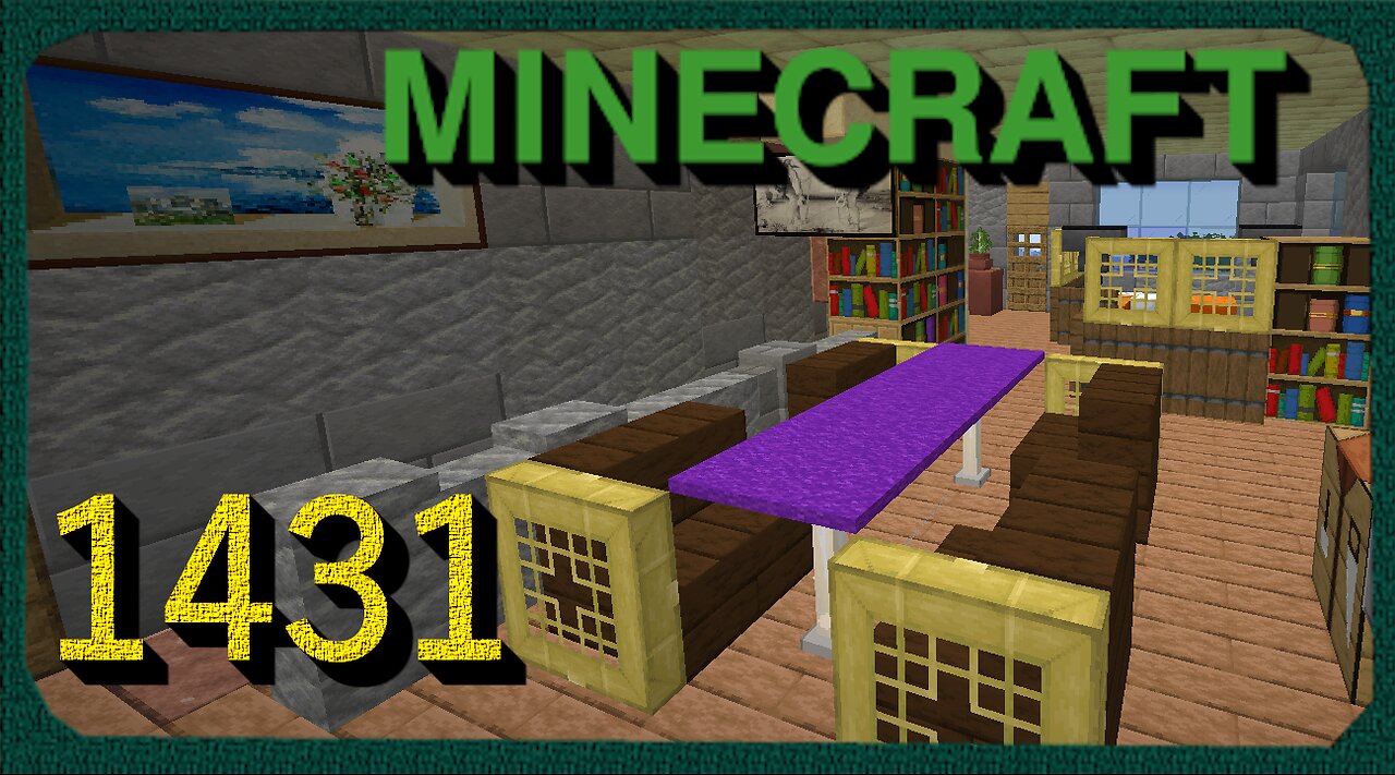 Lets Play Minecraft Episode – 1431 Kitchen, bath and bed