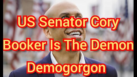 US Senator Cory Booker Is The Demon Demogorgon