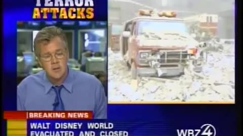 911 UPN CBS News Coverage WSBK Boston September 11, 2001 115 to 130 pm