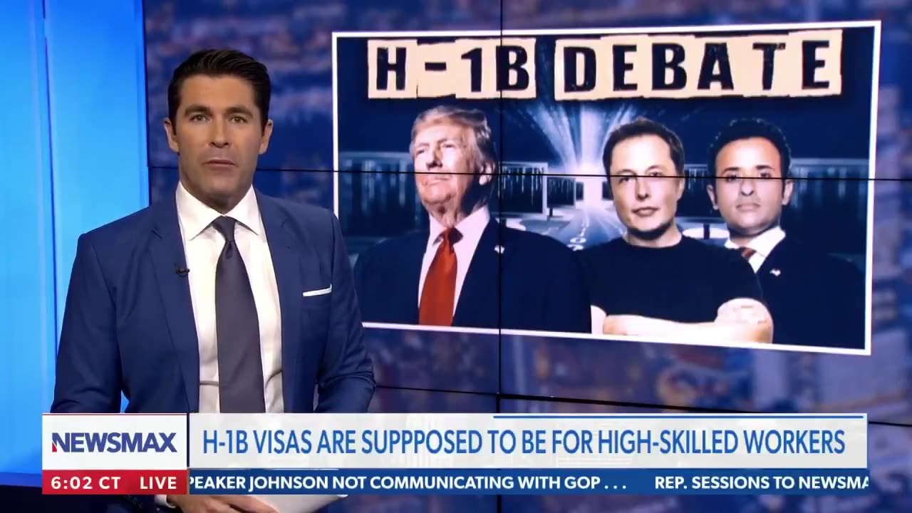 Rob Schmitt Explains the H-1B 'War in MAGA World'