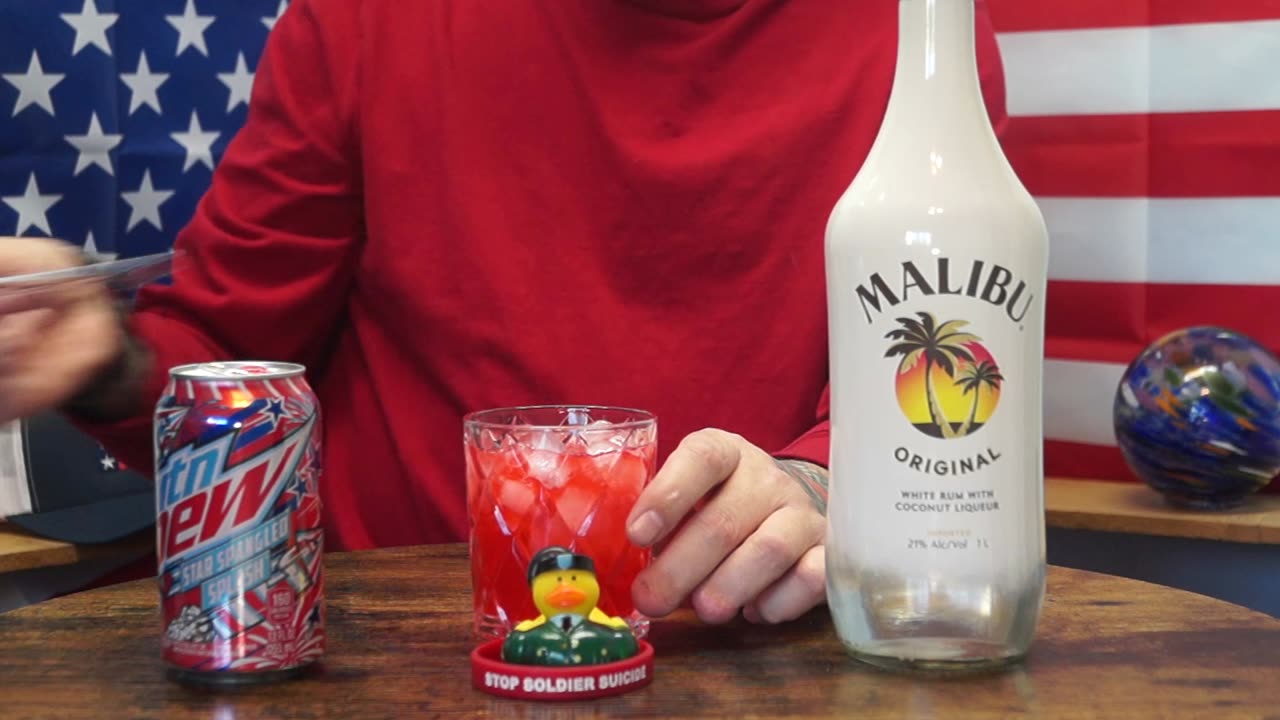 Kenneth McVicker - Malibu Coconut Rum & Mtn Dew Star Spangled Splash