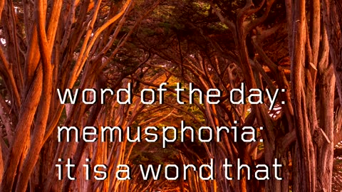 word of the day: memusphoria