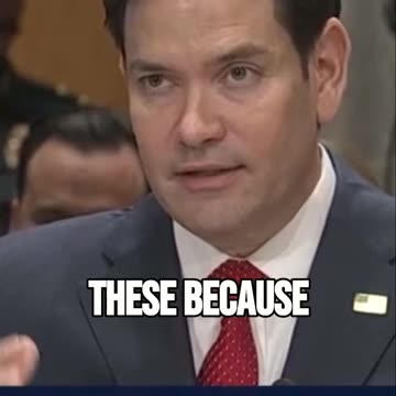 Marco Rubio Says There's A Global Market For Detaining Americans