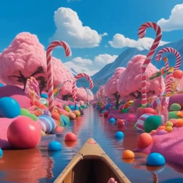 **"Lost in a Candy Wonderland: A Sweet Adventure!" 🍭🍫✨**