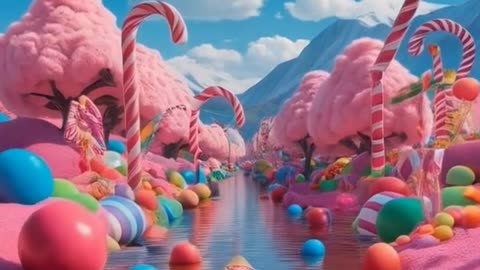 **"Lost in a Candy Wonderland: A Sweet Adventure!" 🍭🍫✨**