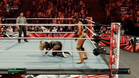 Eve Torres Debuts a Strange New Move [Highlight from WWE 2K24]