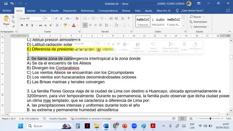 ADC SEMIANUAL 2023 | Semana 08 | Geografía