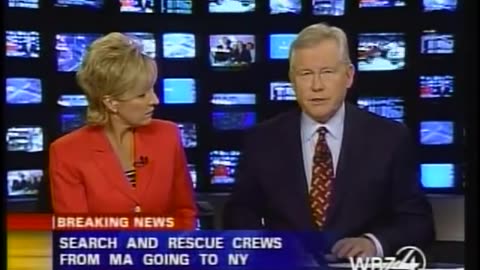 911 UPN CBS News Coverage WSBK Boston September 11, 2001 500 to 515 pm