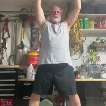 Move 7 of 16... Touchdown Side-Squats!