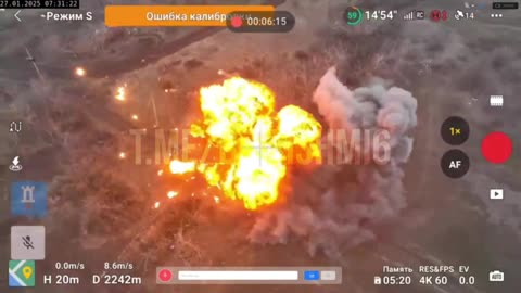 Russian Soldier Crossing the Rubicon(Insane Detonation)
