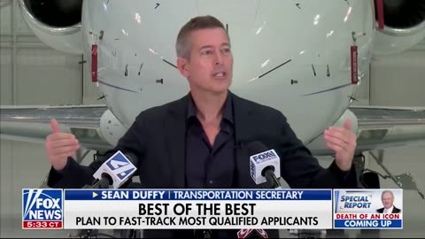 Sean Duffy announces plan to hire best and brightest air traffic controllers