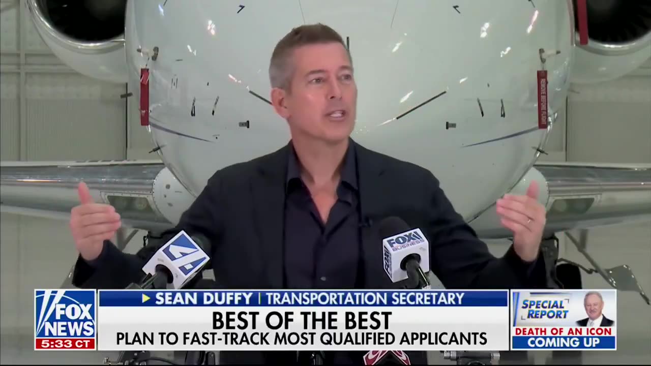 Sean Duffy announces plan to hire best and brightest air traffic controllers