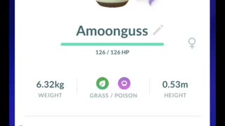 Pokémon GO-Evolving Shadow Foongus