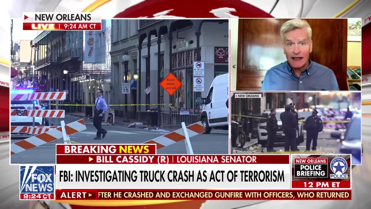 'Can't let terrorists win' Louisiana senator urges public to 'live on with our lives'