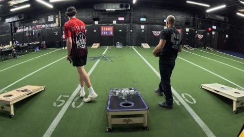 1.26.25 TCL Cornhole, Open singles - Match 4