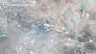 Russian Soldier Sneaks up to an AFU Strongpoint and Eliminates Three Enemy Combatants