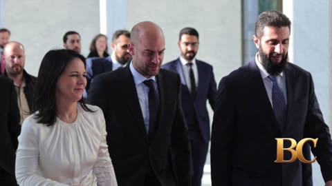 German, French foreign ministers meet Syria’s new leaders