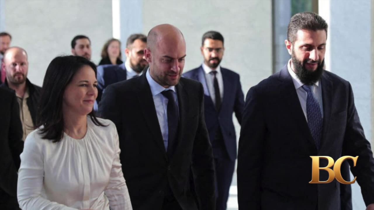 German, French foreign ministers meet Syria’s new leaders