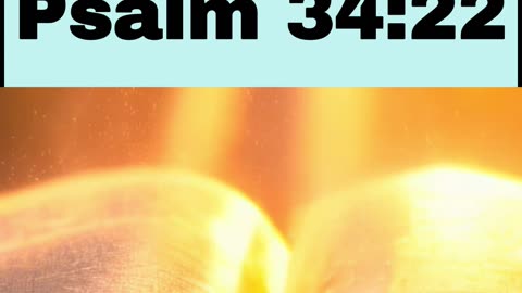 Daily Bible Verse - Psalm 34:22