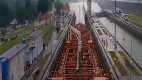 The marvel construction of the Panama Canal