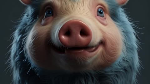 Pig so cute