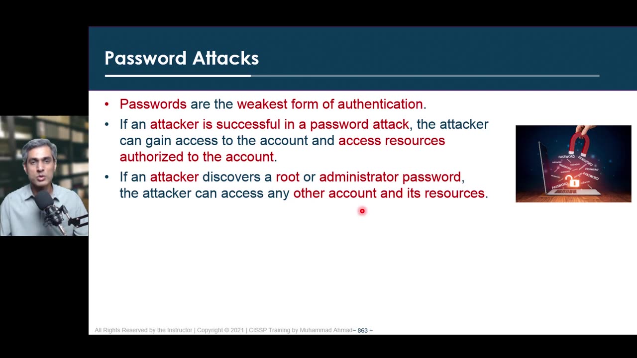 160 - Domain 5 - 54 Understanding Access Control Attacks Part 1