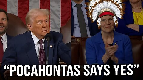 Elizabeth Warren left FUMING after Trump calls her "POCAHONTAS" to her face