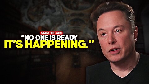 "YOU NEED TO SEE THIS" Elon Musk Shares TERRIFYING Message - Jan 4