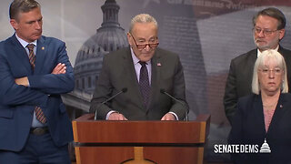 Chuck Schumer: "I Haven't Seen People So Aroused In A Very, Very Long Time"