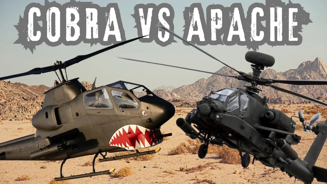 The REAL Difference Between Cobra and Apache for Military Operations