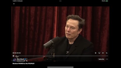 Elon on JRE (Clip)