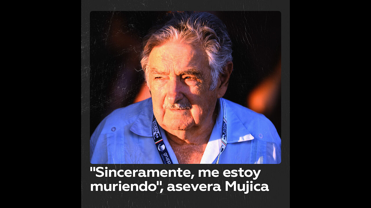 Mujica comunica que el cáncer se expandió por su cuerpo