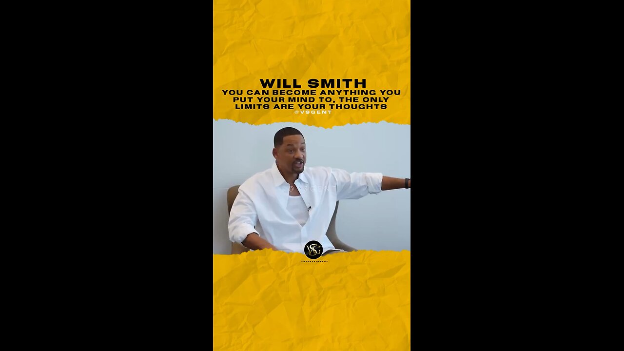 @willsmith You can become anything you put your mind to, the only limits are your thoughts
