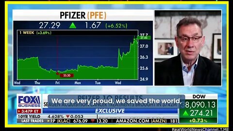 Pfizer Chairman and CEO Albert Bourla: Our Oncology Drugs Will Be Blockbuster Ones