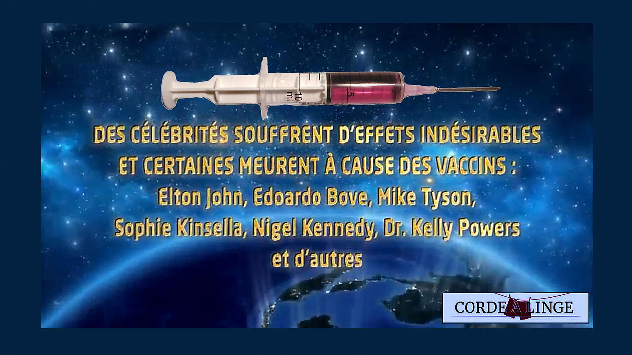 Célébrités récemment décédés ou gravement lésés par le Vaccin ARNm ...( Hd 1080)