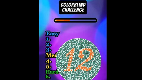 Colorblind Challenge