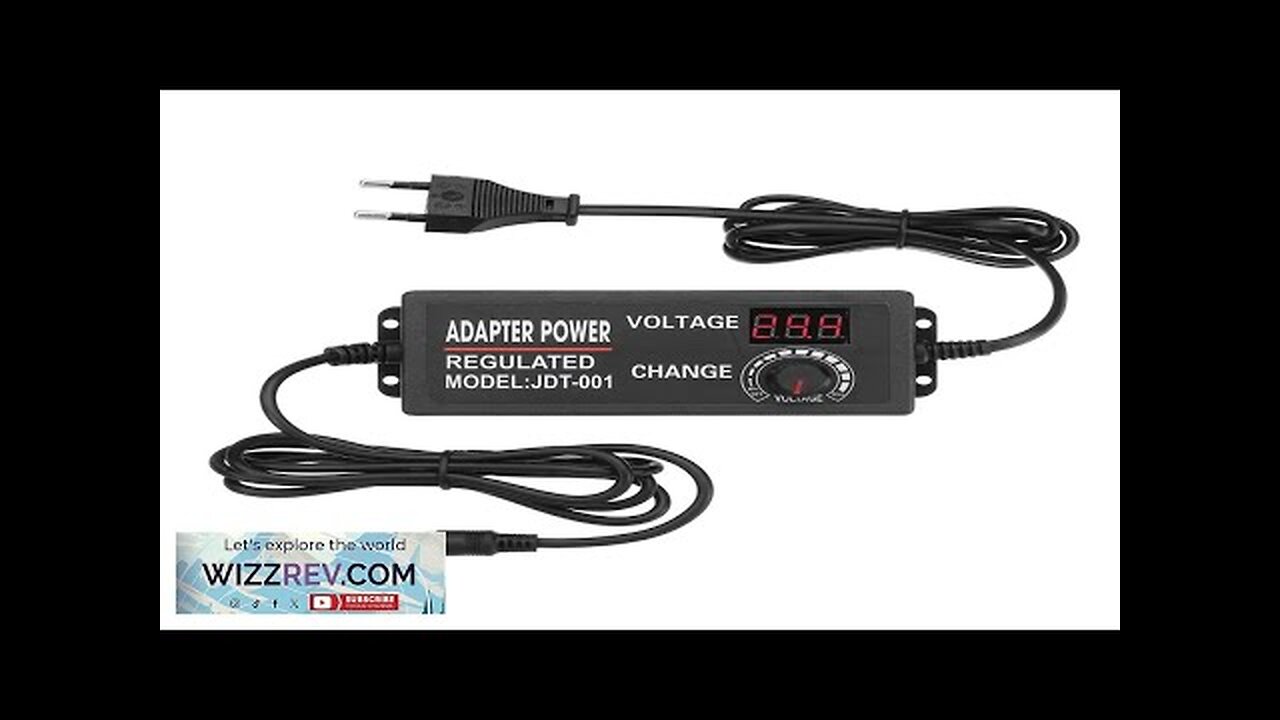 Excellway Adjustable AC To DC Power Supply 9V 12V 15V 18V 24V Review