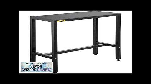 VEVOR Outdoor Bar Table 38.6" L x 15" W x 38.6" H Review