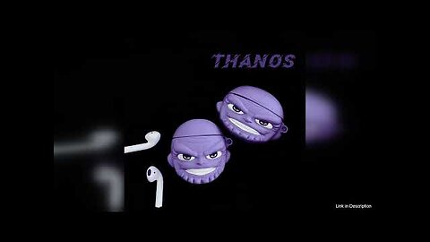 Titan Genocidal Warlord Thanos Purple AirPods Cover Review