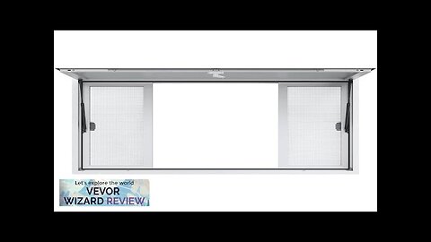 VEVOR Concession Window 60"x36" Aluminum Alloy Food Truck Service Window with 4 Review