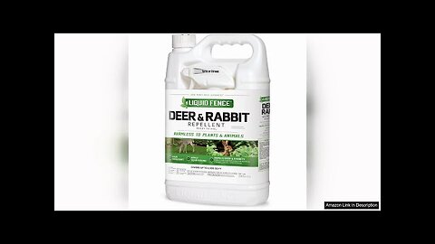 Liquid Fence Animal Repellent, 128 Oz, Multicolor Review