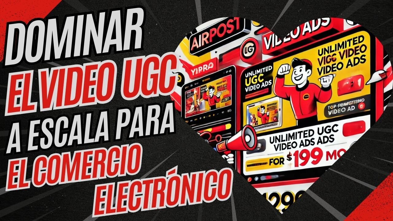 E489 [Español]:🎙️DOMINAR EL VIDEO UGC A ESCALA PARA EL COMERCIO ELECTRÓNICO!
