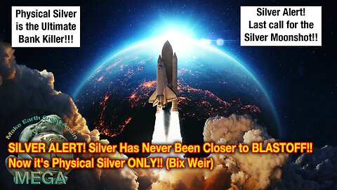 SILVER ALERT! Silver Has Never Been Closer to BLASTOFF!! Now it's Physical Silver ONLY!! (Bix Weir)