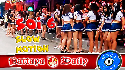 Soi 6 Pattaya 🇹🇭 Slow motion 15.01.2025 ppdee — Miracle