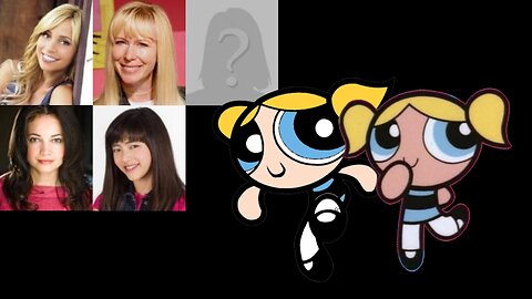 Animated Voice Comparison- Bubbles (Powerpuff Girls)