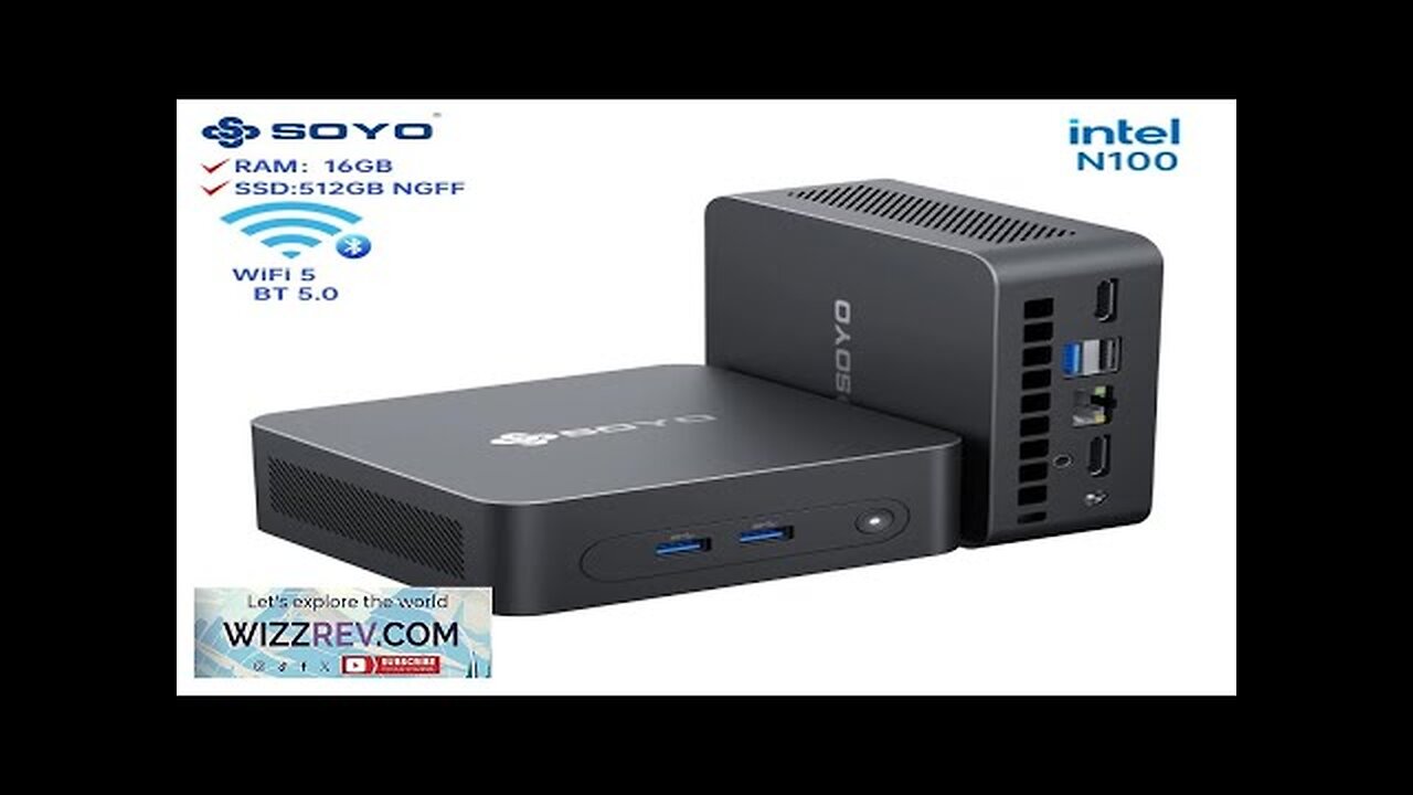 SOYO M2 PLUS 2 Mini PC Intel Alder Lake N100 Windows 11 Review