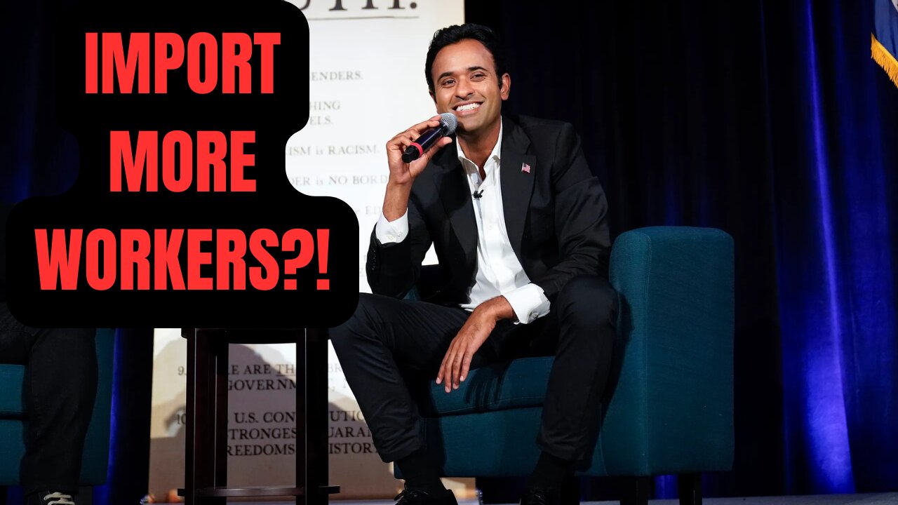 Vivek Ramaswamy Calls For MORE Immigration | Evening Rants ep 176