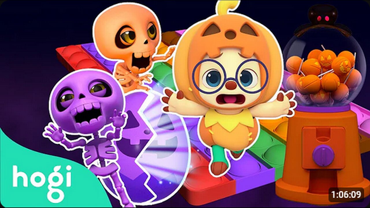 Halloween Pop It and More｜Halloween Songs for Kids