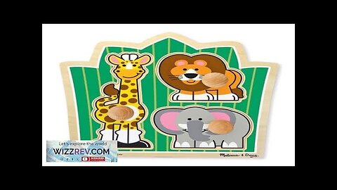 Melissa & Doug – Jungle Friends Knob Puzzle 3 Piece Review