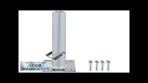 VEVOR Umbrella Base 2 in 1 Heavy Duty Umbrella Stand Aluminum Umbrella's Review